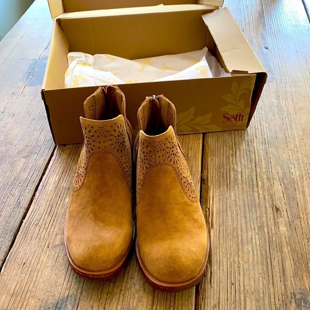 Sofft Barrosa Bootie Cognac - Picture 3 of 6